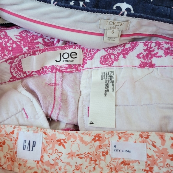 Lot 9 Sz 4 6 Shorts American Eagle Abercrombie Gap J Crew Banana Republic Jean - Picture 12 of 12